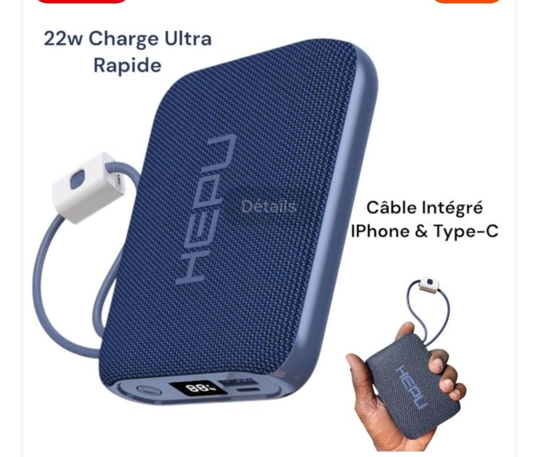 Powerbank HEQU 22W